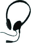 Headset - Stereokopfhrer mit Mikrofon z.B. f. Internettelefonie